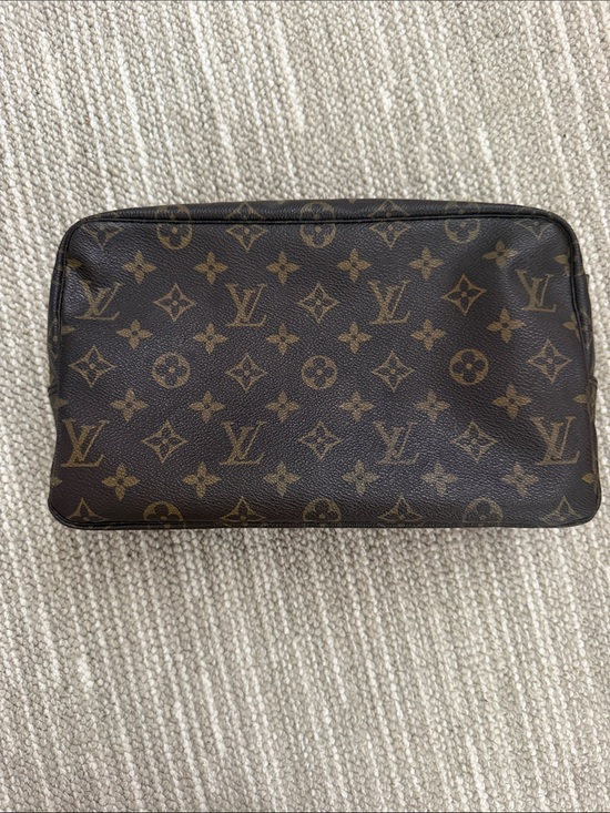Louis Vuitton Handbags - Louis Vuitton Monogram Canvas Pouch - Dark Brown & Tan